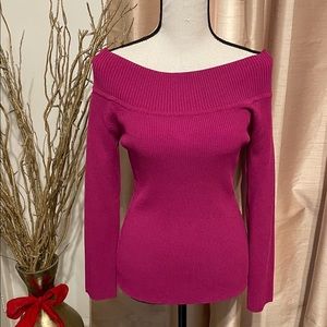 INC Off the shoulder Sweater Top